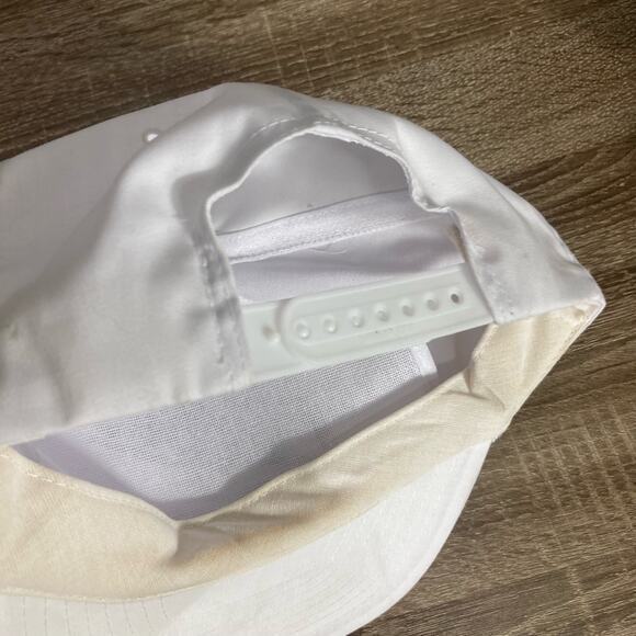 Vintage Forbes Chevrolet Snapback Hat‎ White Unisex Adjustable Cap - Picture 8 of 8